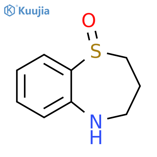 2,3,4,5-tetrahydro-1,5-benzothiazepin-1-one structure
