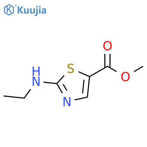 methyl 2-(ethylamino)-1,3-thiazole-5-carboxylate structure