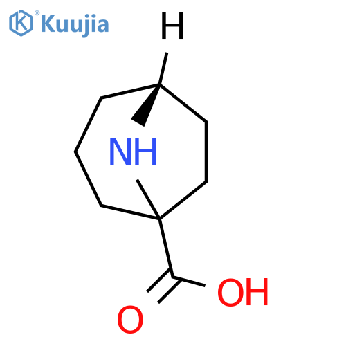 (5R)-8-azabicyclo3.2.1octane-1-carboxylic acid structure