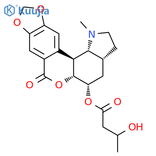(3aR,5S,5aR,12bS,12cR)-1-methyl-7-oxo-1,2,3,3a,4,5,5a,7,12b,12c-decahydro[1,3]dioxolo[6,7]isochromeno[3,4-g]indol-5-yl 3-hydroxybutanoate structure