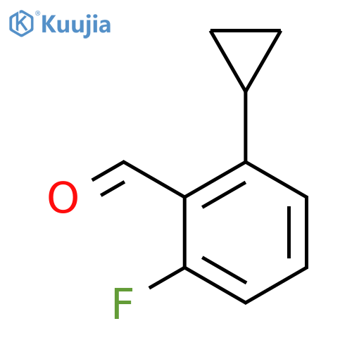 2-Cyclopropyl-6-fluorobenzaldehyde structure