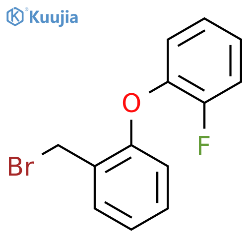 1-(Bromomethyl)-2-(2-fluorophenoxy)benzene structure