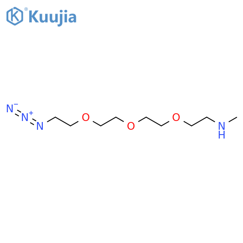 Methylamino-PEG3-azide structure