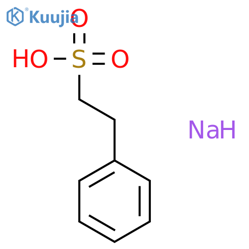 Sodium;2-phenylethanesulfonic Acid structure