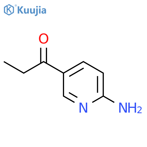 1-(6-Amino-pyridin-3-yl)-propan-1-one structure