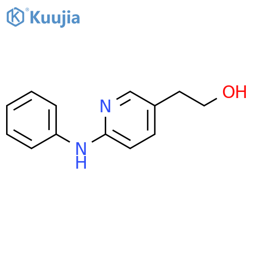 2-(6-Phenylamino-pyridin-3-yl)-ethanol structure