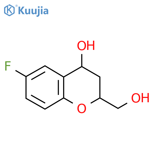 6-Fluoro-2-(hydroxymethyl)chroman-4-ol structure