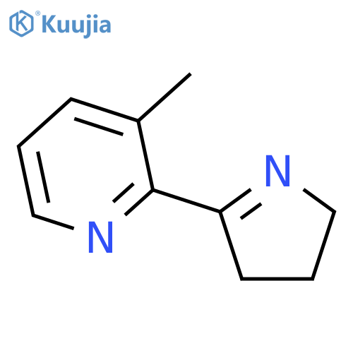2-(3,4-Dihydro-2H-pyrrol-5-yl)-3-methylpyridine structure