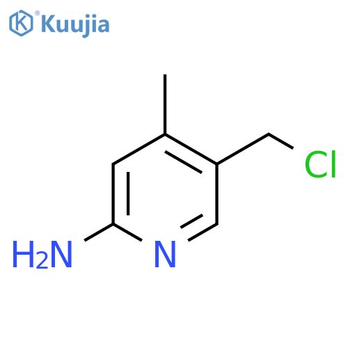 5-(Chloromethyl)-4-methylpyridin-2-amine structure