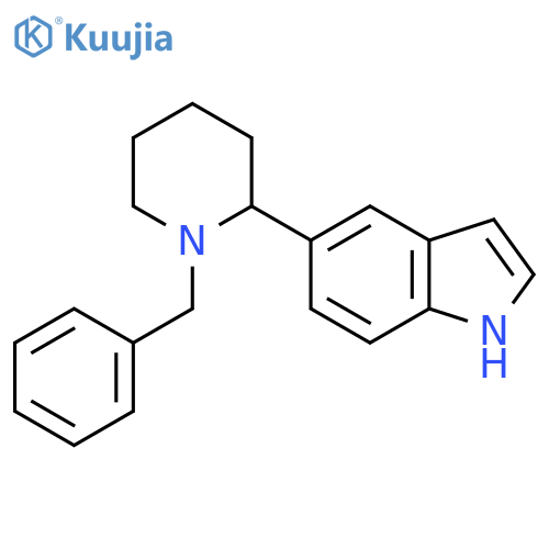 5-(1-Benzylpiperidin-2-yl)-1H-indole structure