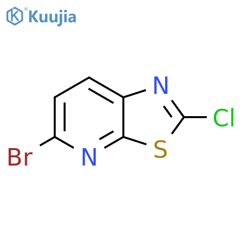 5-bromo-2-chloro-1,3thiazolo5,4-bpyridine structure