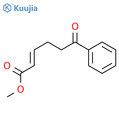 2-Hexenoic acid, 6-oxo-6-phenyl-, methyl ester structure