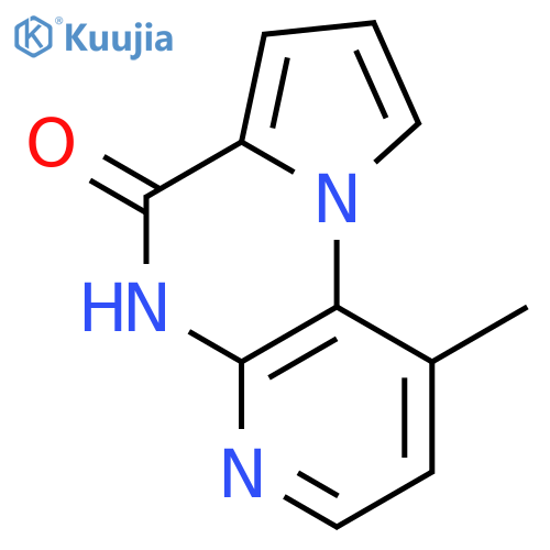 1-methyl-Pyrido[2,3-e]pyrrolo[1,2-a]pyrazin-6(5H)-one structure