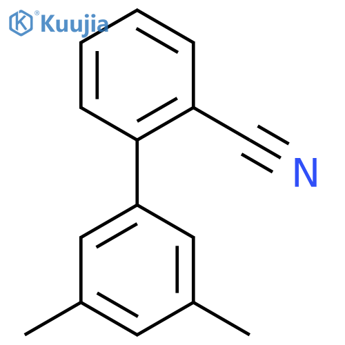 2-(3,5-Dimethylphenyl)benzonitrile structure