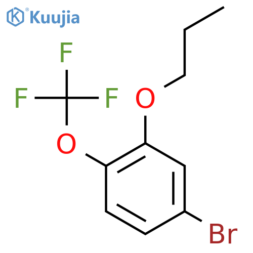 4-bromo-2-propoxy-1-(trifluoromethoxy)benzene structure