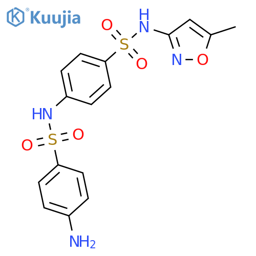 N-(4-Aminobenzenesulfonyl) Sulfamethoxazole structure