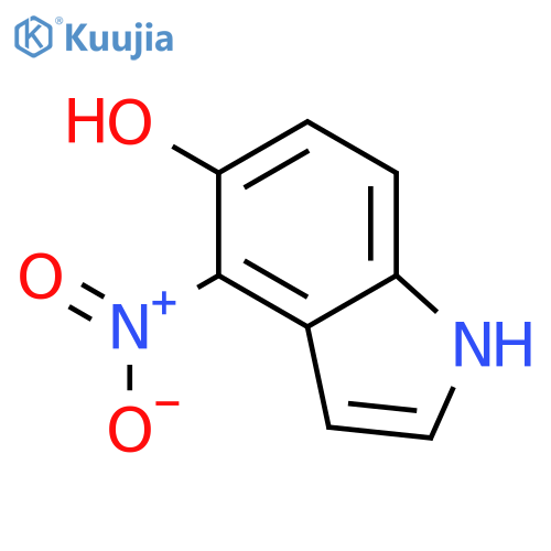 4-nitro-1H-Indol-5-ol structure