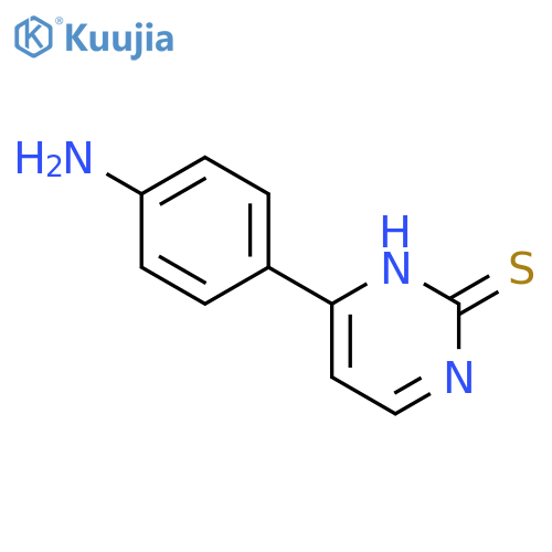 4-(4-Amino-phenyl)-pyrimidine-2-thiol structure
