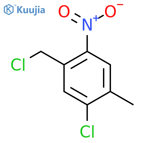 5-Chloro-4-methyl-2-nitrobenzyl chloride structure