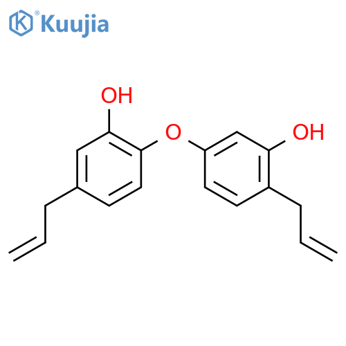 4,4'-Diallyl-2',3'-dihydroxybiphenyl ether structure