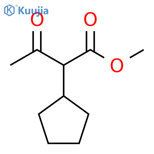 methyl 2-cyclopentyl-3-oxobutanoate structure