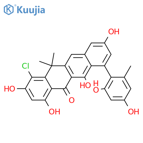 Naphthacemycin B1; 1-Chloro structure