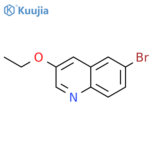 6-Bromo-3-ethoxyquinoline structure