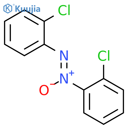 Diazene,1,2-bis(2-chlorophenyl)-, 1-oxide structure