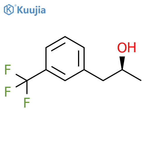 (2S)-1-3-(trifluoromethyl)phenylpropan-2-ol structure
