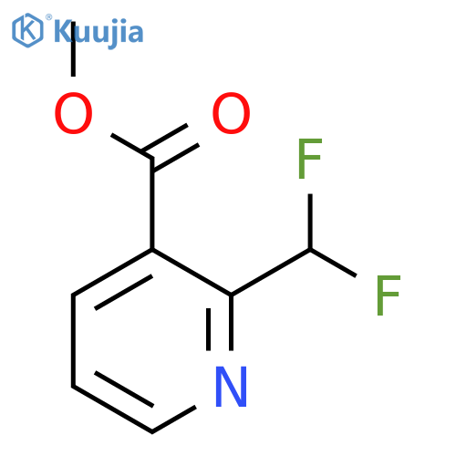 methyl 2-(difluoromethyl)pyridine-3-carboxylate structure