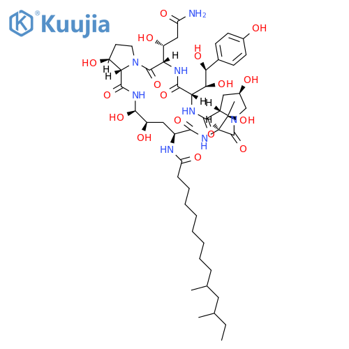 Pneumocandin B0 structure