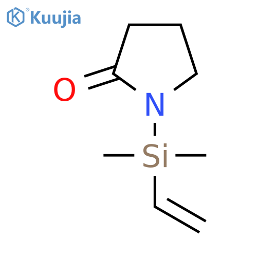 2-Pyrrolidinone, 1-(ethenyldimethylsilyl)- structure