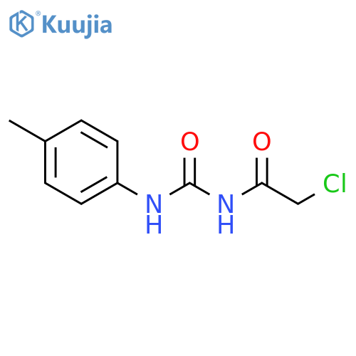 3-(2-chloroacetyl)-1-(4-methylphenyl)urea structure