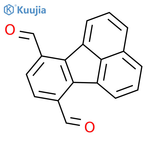 7,10-Fluoranthenedicarboxaldehyde structure