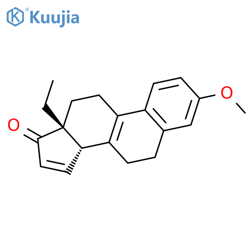 Gona-1,3,5(10),8,15-pentaen-17-one, 13-ethyl-3-methoxy-, (13a)-(±)- structure