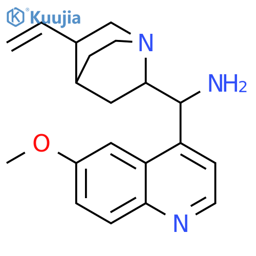 Cinchonan-9-amine, 6'-methoxy-, (1ξ,3ξ,4ξ,8ξ)- structure