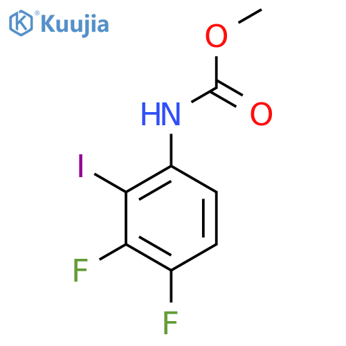 Methyl (3,4-difluoro-2-iodophenyl)carbamate structure