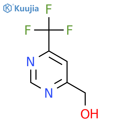 [6-(trifluoromethyl)pyrimidin-4-yl]methanol structure