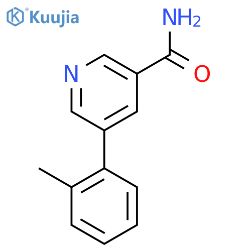 5-(o-Tolyl)nicotinamide structure