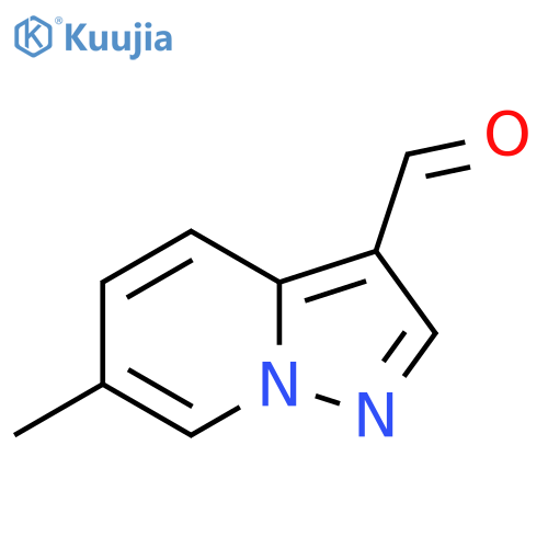 6-Methylpyrazolo[1,5-a]pyridine-3-carbaldehyde structure