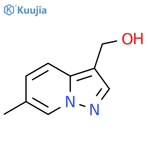 (6-Methylpyrazolo[1,5-a]pyridin-3-yl)methanol structure