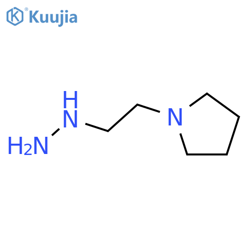 1-(2-Hydrazinylethyl)pyrrolidine structure
