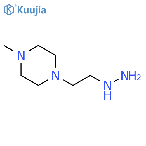 1-(2-hydrazinylethyl)-4-methylpiperazine structure