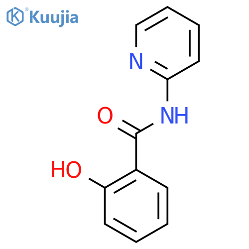2-Hydroxy-N-pyridin-2-ylbenzamide structure