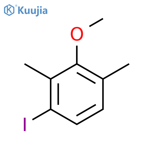 Benzene, 1-iodo-3-methoxy-2,4-dimethyl- structure