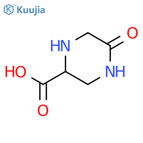 (S)-5-Oxopiperazine-2-carboxylic acid structure