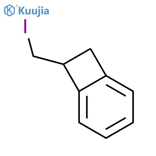 Bicyclo[4.2.0]octa-1,3,5-triene, 7-(iodomethyl)- structure