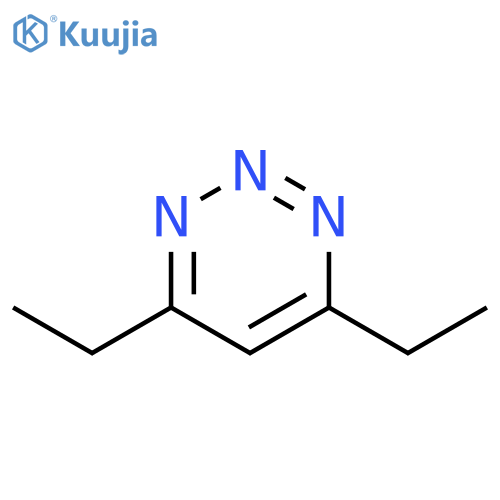 1,2,3-Triazine, 4,6-diethyl- structure