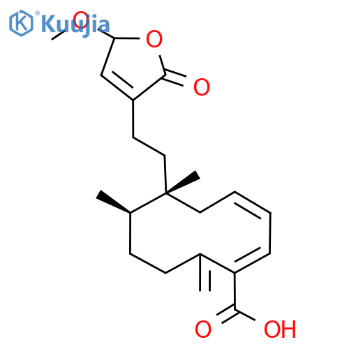 15-Methoxy-16-oxo-15,16H-strictic acid structure