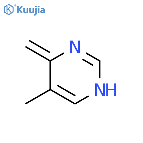 Pyrimidine, 1,4-dihydro-5-methyl-4-methylene- (9CI) structure